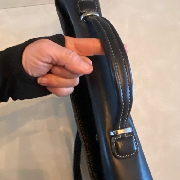 Vintage Coach Black Briefcase USA great condition - Picture 5 of 10